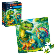 пазли De.Tail  64 ел. "Доісторичні друзі"  DT1234-08