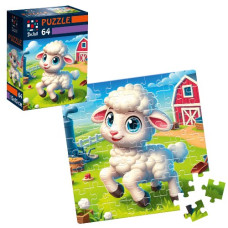 пазли De.Tail  64 ел. "Спритна овечка"  DT1234-22