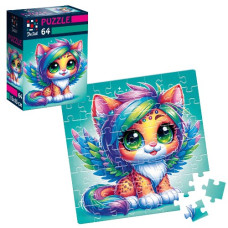 пазли De.Tail  64 ел. "Казковий леопардик"  DT1234-23