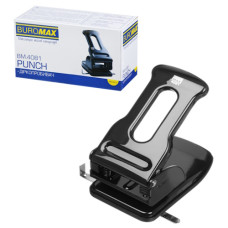 діркопробивач Buromax металевий 20,5х11,2х18,5см., до 70арк.  ВМ.4081  (1/12)