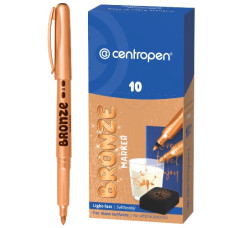 маркер Centropen 2690 перманентний тонкий бронза 1,5-3мм.  (10/200)