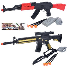 автомат 47см., 3 кулі-присоски, граната, в кул. 52х18х5см.  808-4-6  (108)