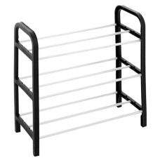 полиця для взуття 3 рівні (метал + пластик) 40х19х42см., до 6 пар взуття  EF-4852-3