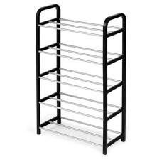полиця для взуття 5 рівнів (метал + пластик) 50х19х68см., до 15 пар взуття  EF-4852-5