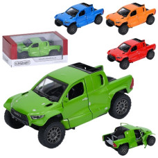 джип Kinsmart мет. TOYOTA GR DKR HILUX, відч. двері, гум. кол., в кор. 16х7х7,5см.  KT 5468 W  (24)