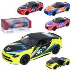 машина Kinsmart мет. NISSAN FAIRLADY відч. двері, гум. кол., в кор. 16х7х7,5см.  KT 5443 WF  (24)