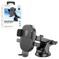 тримач для мобільного телефону Borofone Grand one-button car holder(center console)  BH93