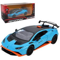 машинка Автопром мет. Lamborghini Huracаn світло, звук, відч. дв., в кор. 24,5х12см.  68279A  (6/12)