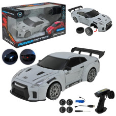 машина р/к Powermotors акум., світло, швидкість до 10км/год., в кор. 28х12х15см.  РМ3425-2  (12/24)