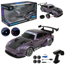 машина р/к Powermotors 20х9х6см., акум., світло, швидк.до 10км/год, в кор. 28х12х15см. РМ3424-3 (12)