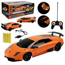 машина р/к Powermotors Lamborghini LP670, акум., світло, в кор. 27х14х11см.  РМ2409  (24)