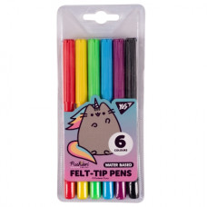 фломастери YES  6кол. "Pusheen rainbow"  650540  (24/384)