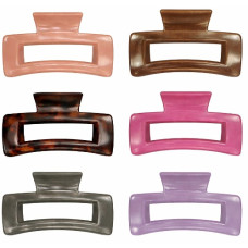 краб для волосся пластиковий глянцевий 8,5см.  25UA002/1426  (12)