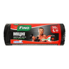 пакети для сміття Fino  35л./30шт. міцні  (28)