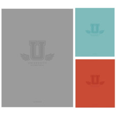 зошит А4 Школярик 60арк. мат лам. + виб. УФ-лак, білий блок, кліт.  А4-060-5405K  (48)