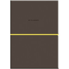 планер недатований А5/104арк., м`яка обкл. PU, кремовий блок  А5-7103  (12)