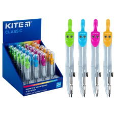 циркуль Kite Classic металевий у футлярі 12,5см.  К-381  (24/192)
