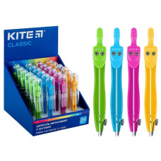 циркуль Kite Classic металевий у футлярі 11,5см.  К-380  (24/192)