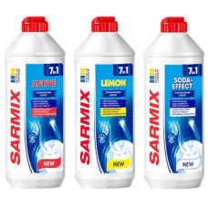 засіб для миття посуду Sarmix 900мл. (в ас-ті)  (12)