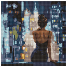алмазна мозаїка Ідейка 40х40см. "Кінець вечірки"  АМО8286