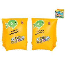 нарукавники Bestway жовті 25х15см., від 3 до 6 років, в кор. 19х12х3см.  32033  (36)