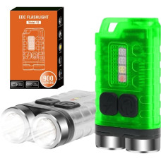 ліхтарик з Li-Ion акум., 2LM+4SMD(RGB), ЗП Type-C  S02/V3