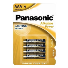 батарейка Panasonic LR 03 Alkaline power 1x4 бліст.  (48/240)