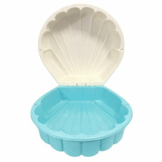 пісочниця-басейн "Мушля" Doloni-toys кремова/світло-бірюзова 80,8х80,1х20,2см.   01236/11