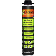 клей-піна професійна Lacrysil всесезонна 800мл.