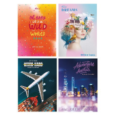 зошит А4 Бріск Gold ТВ-24 96арк. офс. клітинка  (5/60)