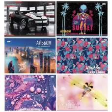 альбом Бріск Gold на скобі АВ-31  20арк./120гр.  (12/120)