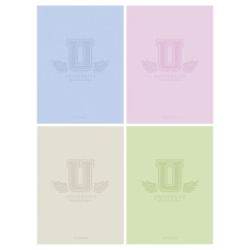 зошит А5 60арк. мат. лам. + виб. УФ-лак, клітинка  А5-060-5404К  (96)