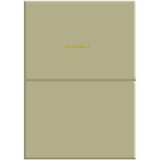 планер недатований А5/104арк., м`яка обкл. PU, кремовий блок  А5-7131  (12)