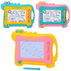 дошка для малювання динозавр 24х18х2см., ч/б, в кул. 26х22х2см.  197-10  (180)