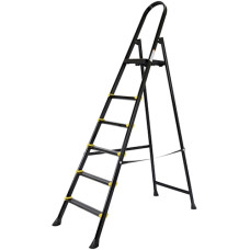 драбина сталева, 6 сходинок, посилена  AVL-S6