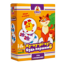 гра настільна розважальна "Crazy Koko. Ку-ку-рі-ку!" Vladi Toys  VT8025-08