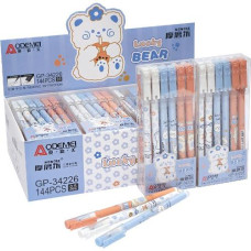 ручка GP-34226 "пиши-витирай" гелева синя 0,5мм.  (12/144/2304)