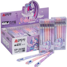 ручка GP-34306 "пиши-витирай" гелева синя 0,35мм.  (12/144/2304)