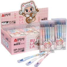 ручка GP-34310 "пиши-витирай" гелева синя 0,5мм.  (12/144/2304)