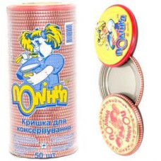 кришка металева для консервування Полінка  (50/500)