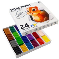 пластилін Гамма (НВ) "7С" 24кол./192гр.  7С32401  (24)