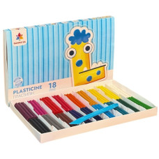 пластилін Гамма (НВ) "Gamma UA" 18кол./216гр.  200318  (12)