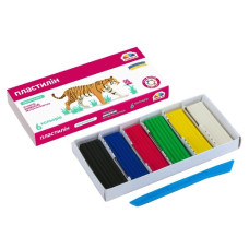 пластилін Гамма (НВ) "Захоплення"  6кол./ 96гр. зі стеком  200309  (24)