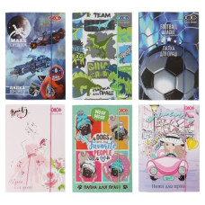 тека Zibi для праці картонна на гумці А4+ (300х212х28мм.)  ZB. 14912/.../14932  (5)