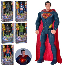 супергерой AV 29см., рухливі ноги та руки, звук, світло, на бат. в кор. 18х30х6см.  DY-H5826-32 (24)