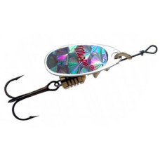 блешня обертова Mepps Comet Rainbow Silver 6,5гр.  CR3AG-bc