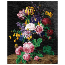 картина за номер. Ідейка 40х50см. "Квітковий аромат"  КНО2048