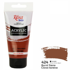 фарба акрилова ROSA Studio сієна палена 75мл.  32241424