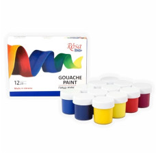 фарби гуашеві ROSA Studio CLASSIC 12кол.х20мл.  221542