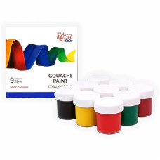 фарби гуашеві ROSA Studio CLASSIC  9кол.х20мл.  221544
